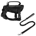 Harnais tactique et laisse pour chaton ou chiot – Harnais à main pour chats (Maine Coon, Chinchilla) et accessoires adhésifs pour animaux
