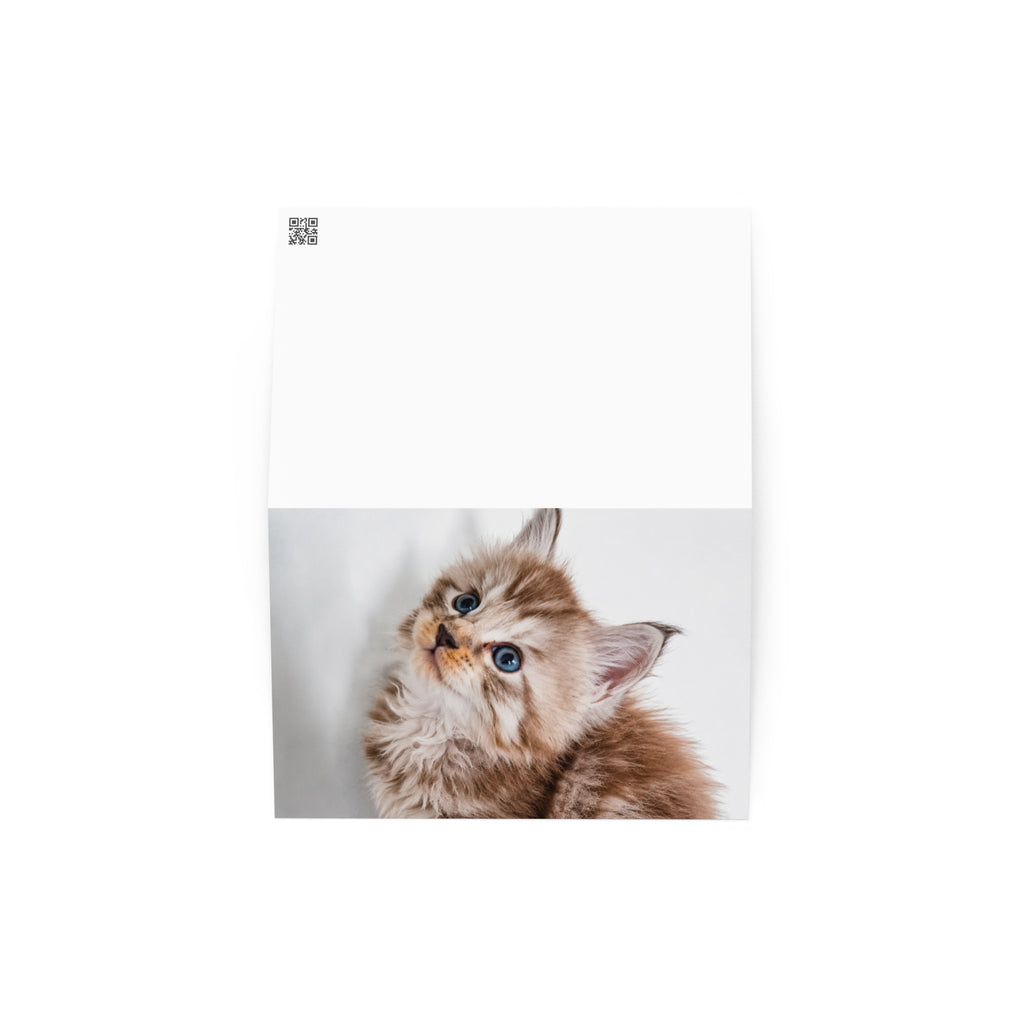 Carte de vœux Maine Coon — modèle 3 - vue 3