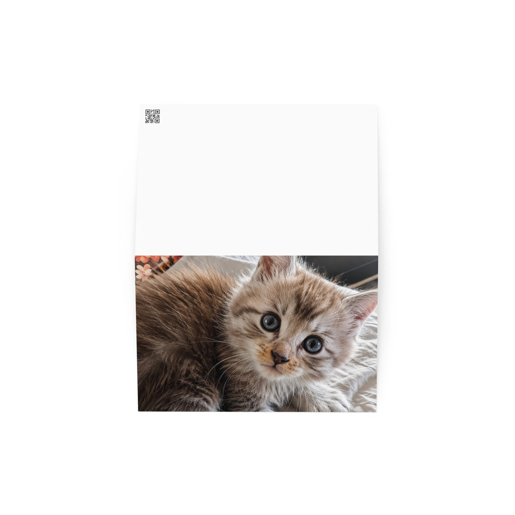 Carte de vœux Maine Coon — modèle 4 - vue 3