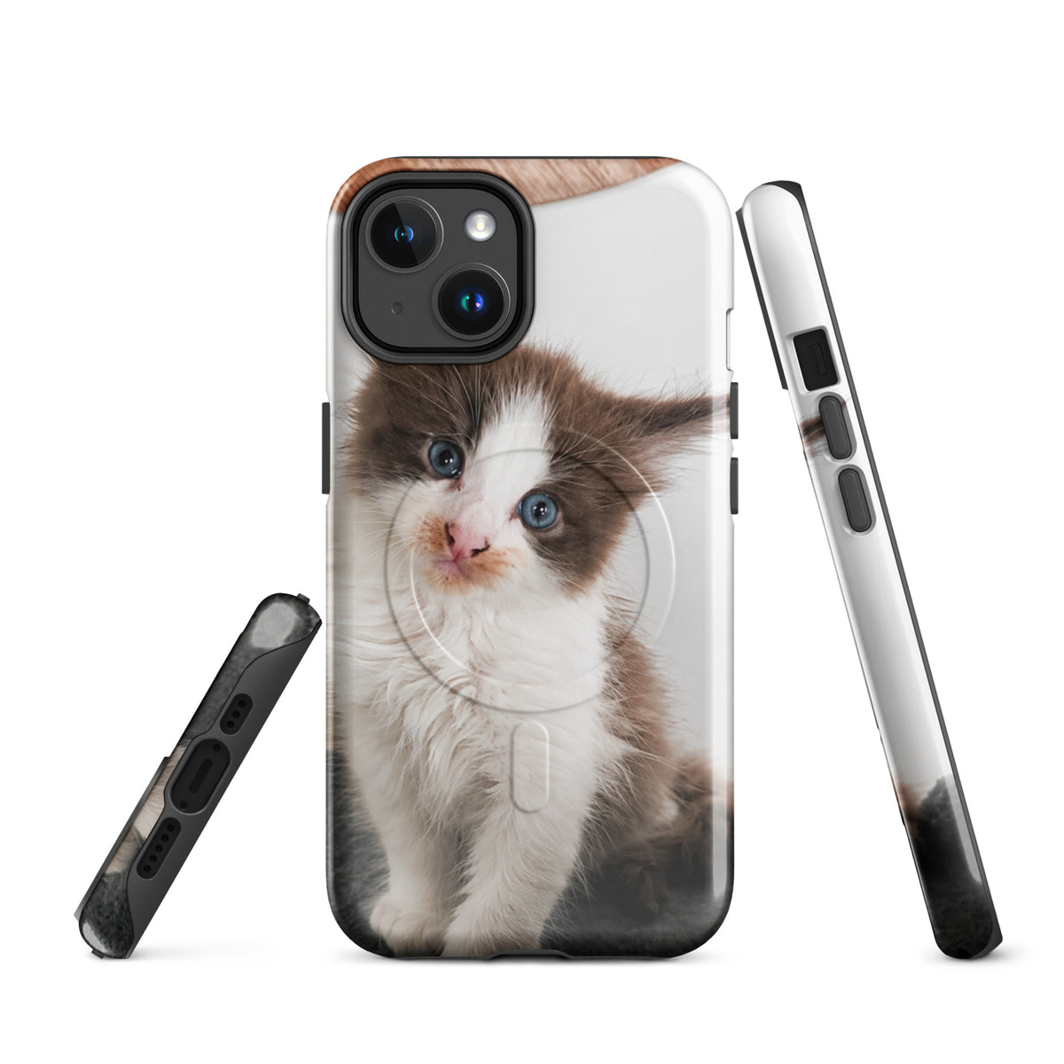 Coque iPhone MagSafe solide Maine Coon