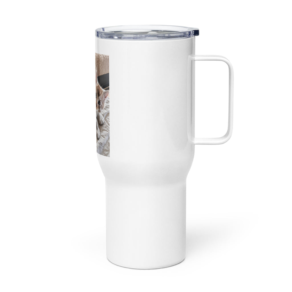 Mug de voyage Maine Coon en acier inoxydable - vue 2